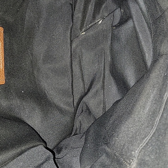 Men's Coach Brown/Black Pebble Leather Backpack F37802 - Picture 12 of 16